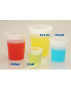 Plastic Beakers - Reusable, Heavy Gauge